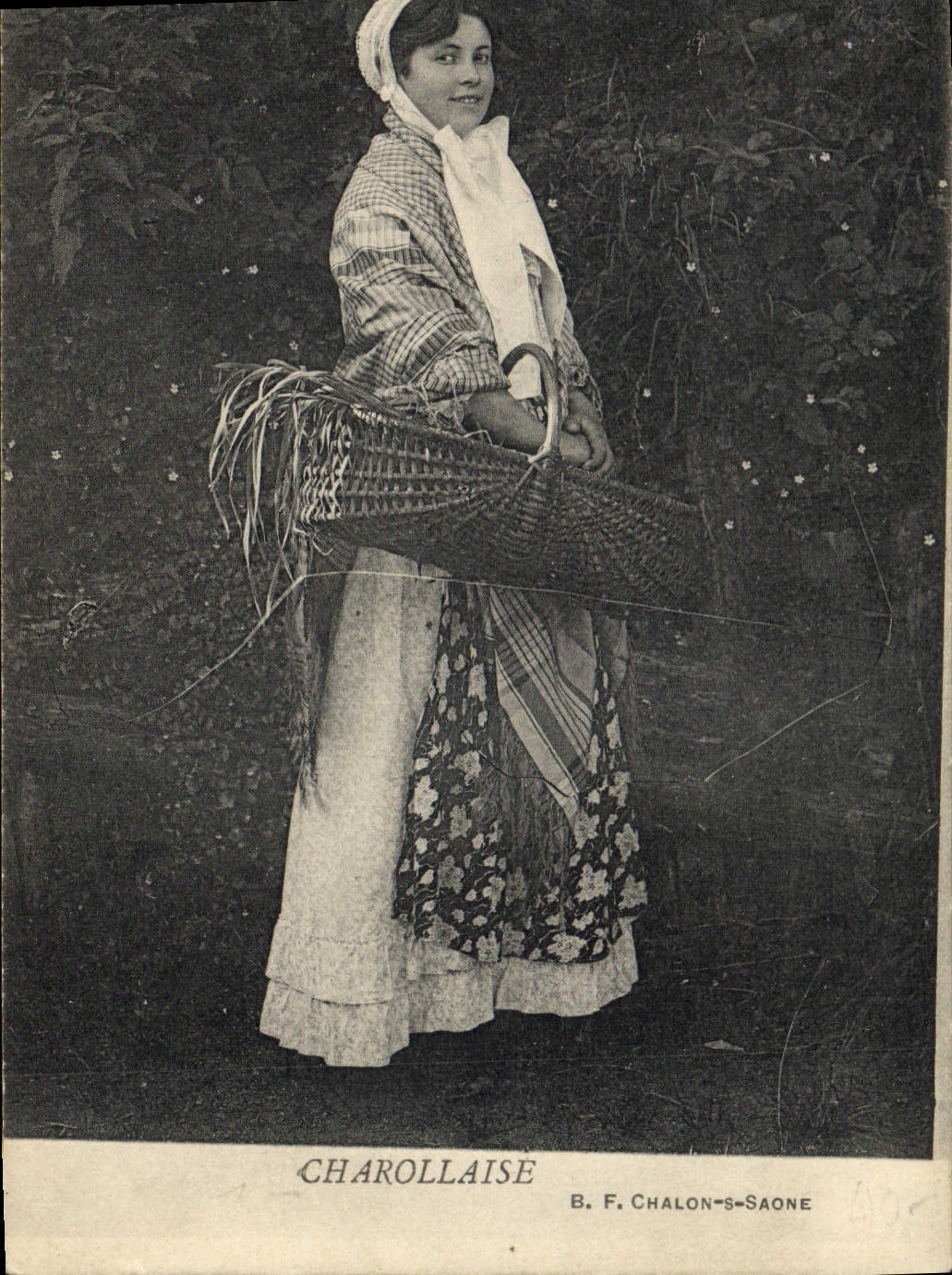 CPA Folklore Bresse Charollaise