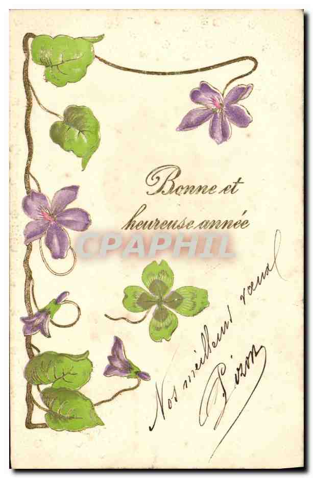 CPA Fantaisie Fleurs 