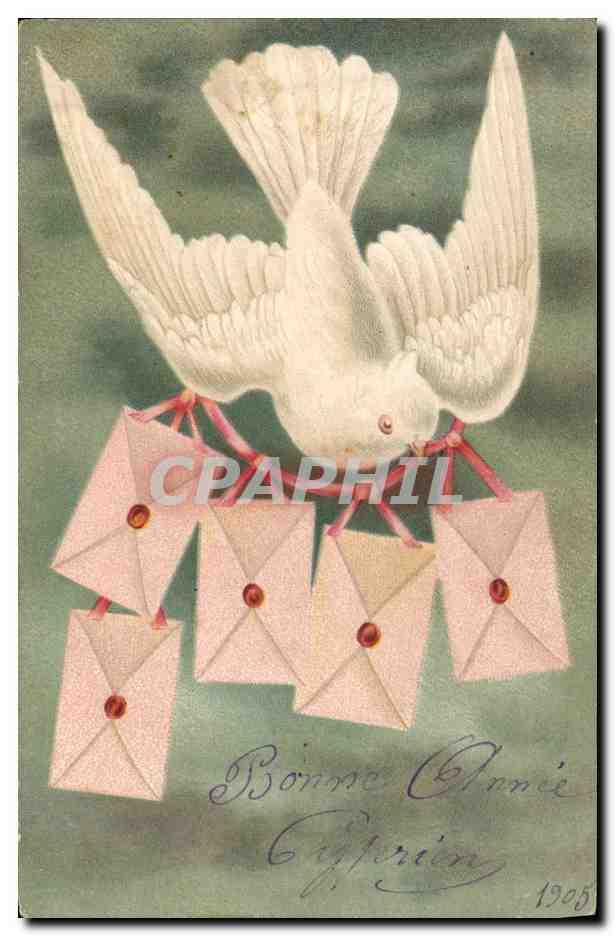 CPA Fantaisie Colombes Lettres 