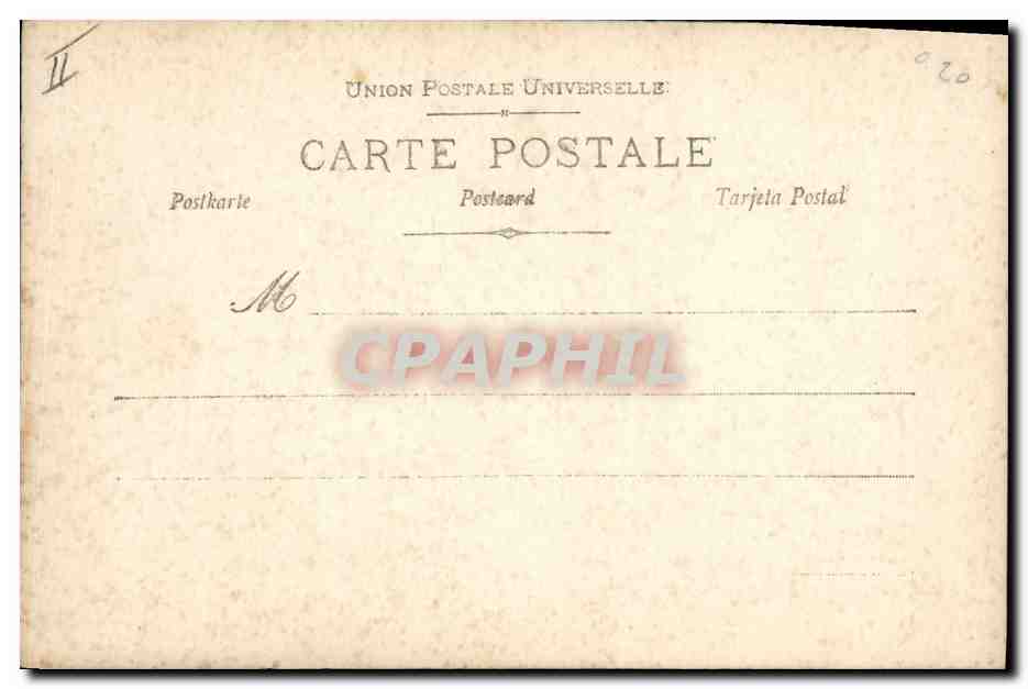 CPA Pïerrot Pierrots Amour et bicyclette Velo Cycle — Verso