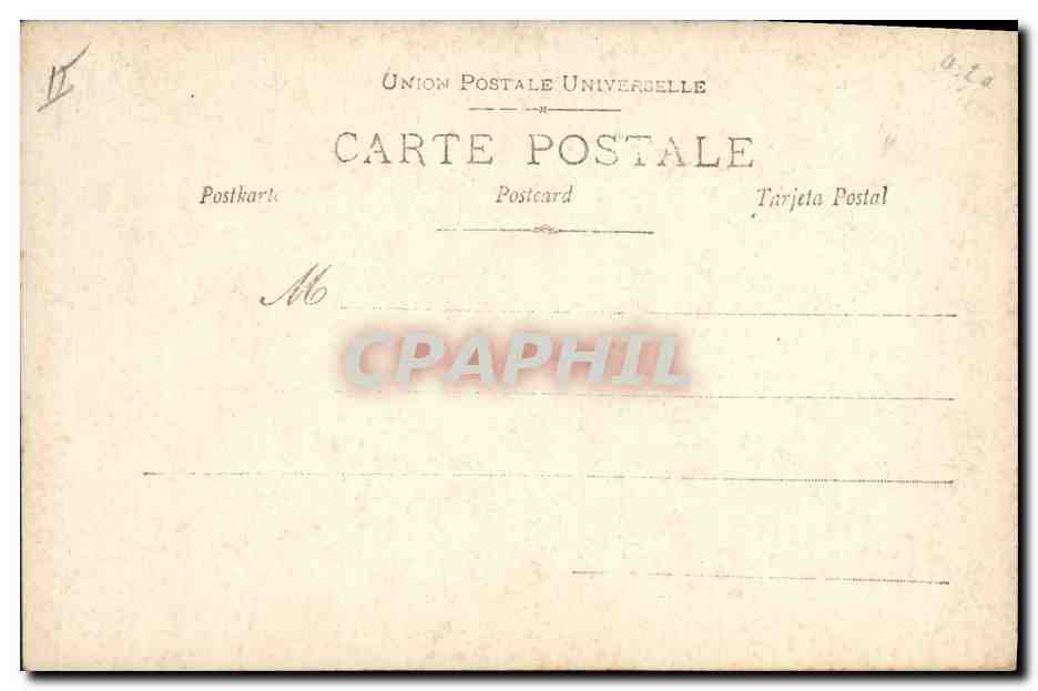 CPA Pïerrot Pierrots Amour et bicyclette Velo Cycle — Verso