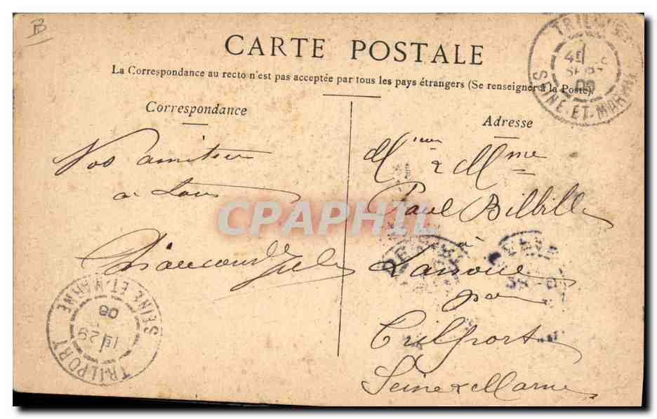 Mr Franck — La Leçon d'Amour — Bengque — Verso