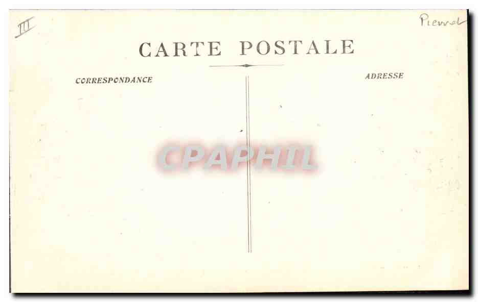 Aix-en-Provence — Carnaval XXII — Pierrot aviateur ou le rêve impossible — FPG — Verso