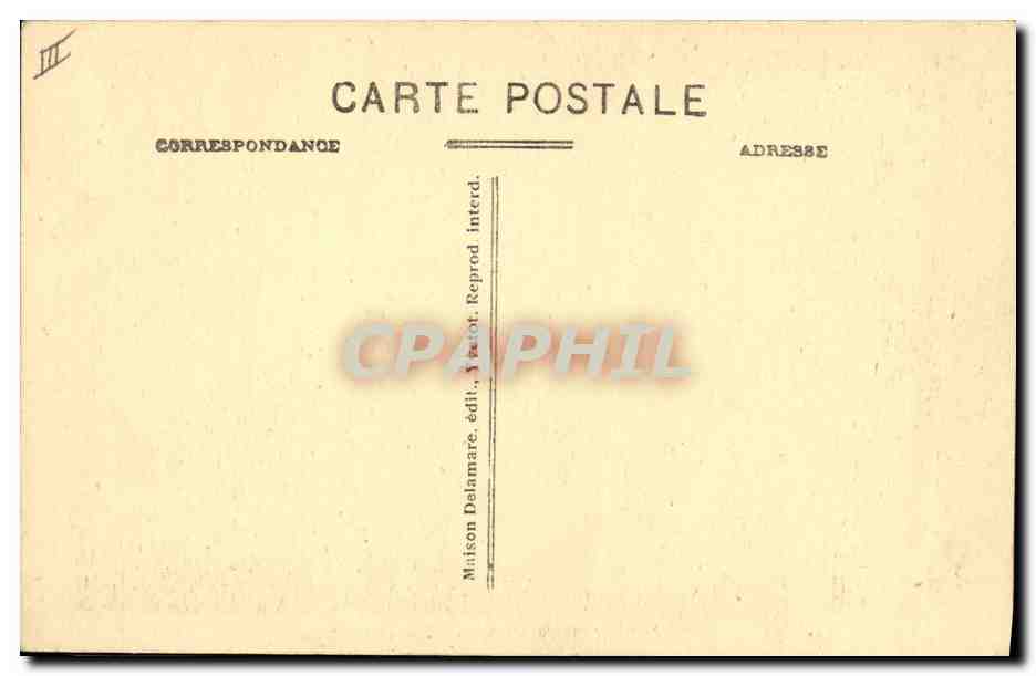 Le Gros Chêne à Al louville — arbre millénaire avec chapelle intégrée — Maison Delamare, n°835 — Verso