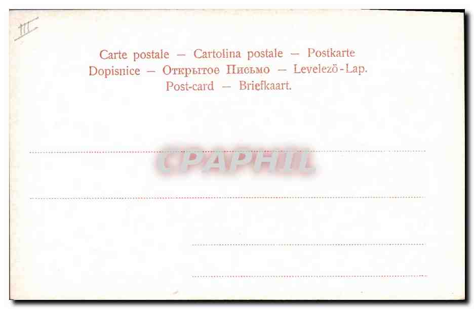 CPA Fantaisie Nature morte Oranges — Verso