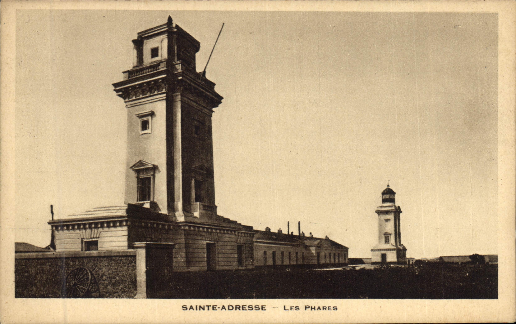 CPA Phare Sainte Adresse Les phares
