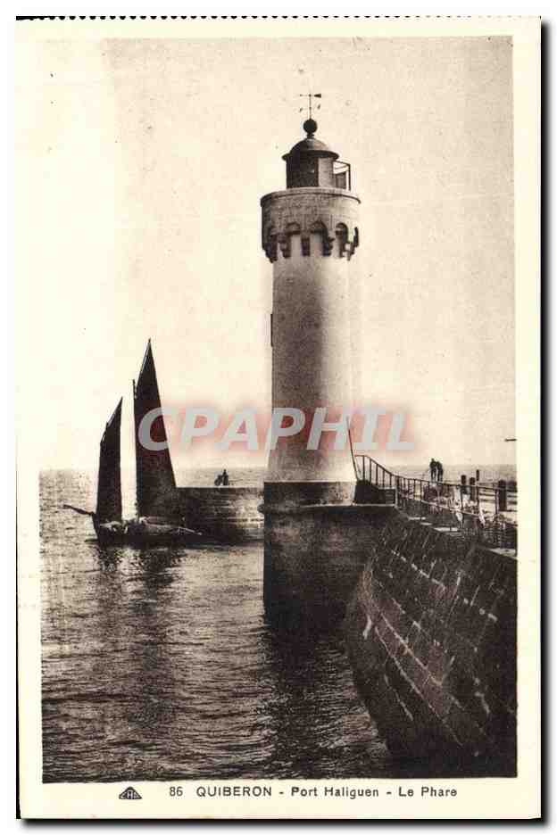 CPA Phare Port Haliguen Quiberon