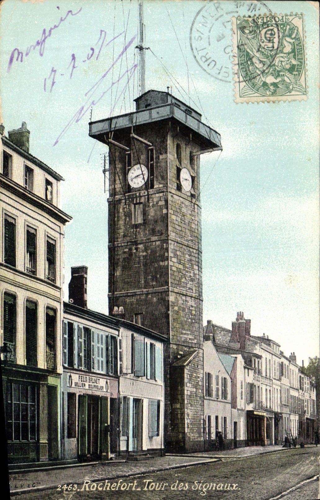 CPA Phare Rochefort Tour des Signaux