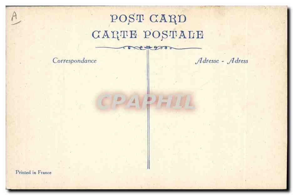 CPA Militaria Les generaux Joffre et French sur le front Automobile — Rückseite