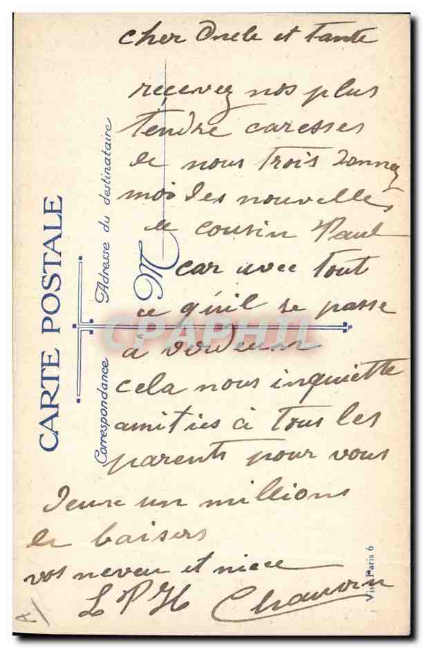 CPA Militaria Sapeurs du Genie  — Rückseite