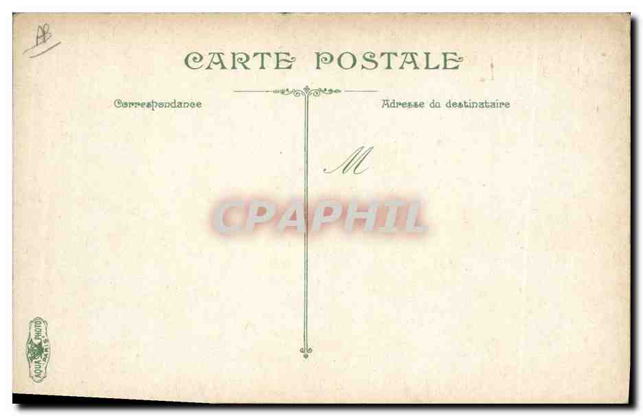 CPA Militaria Infanterie Interieur du poste de police  — Rückseite