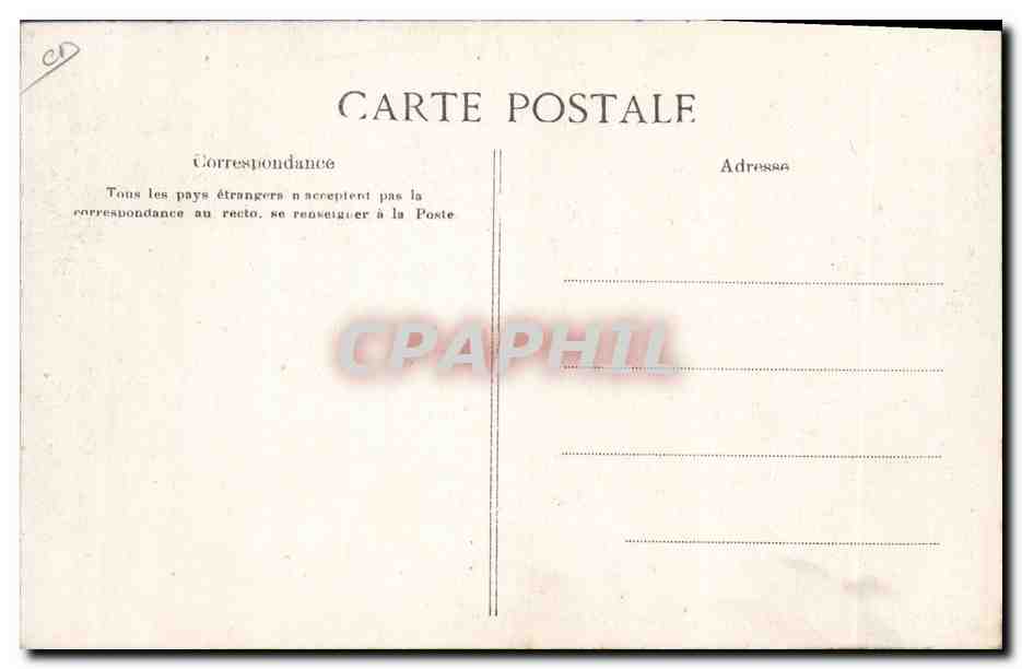 CPA Journaux Journal Le Petit Journal Imprimerie administrattive et service du patron de la Mode du Petit Journal TOP  — Rückseite