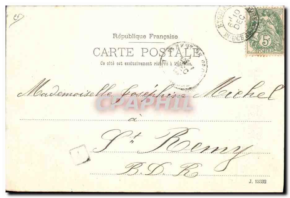 Paris — Vue générale — Le Petit Journal, n° 6478 — Verso
