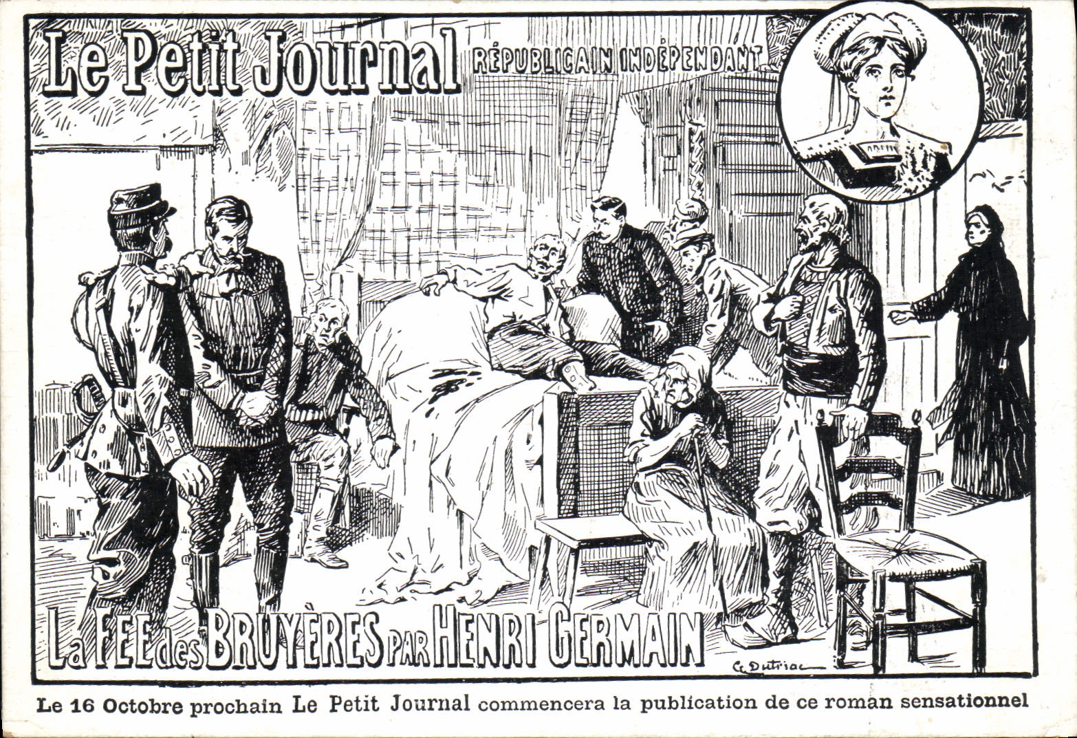 La Fée des Bruyères — Roman sensationnel — Le Petit Journal, par Henri Germain