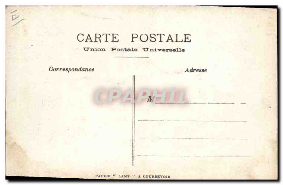CARTE PHOTO Journaux Journal Le Reveil Journal Republicain  — Rückseite