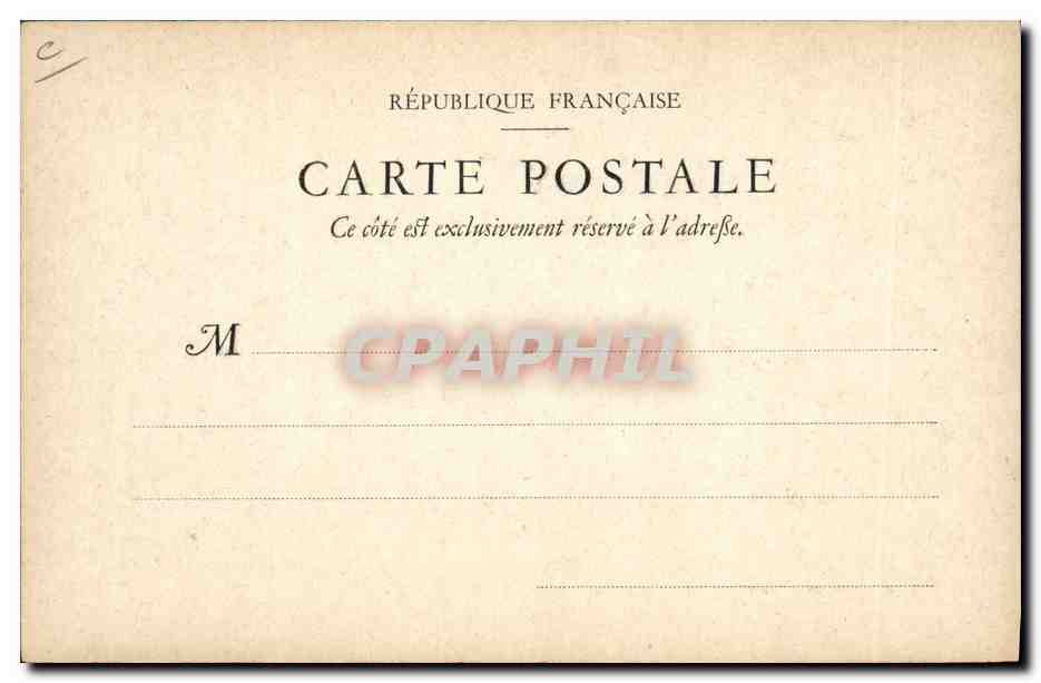 CPA Journaux Journal Imprimerie national Papeterie  — Rückseite