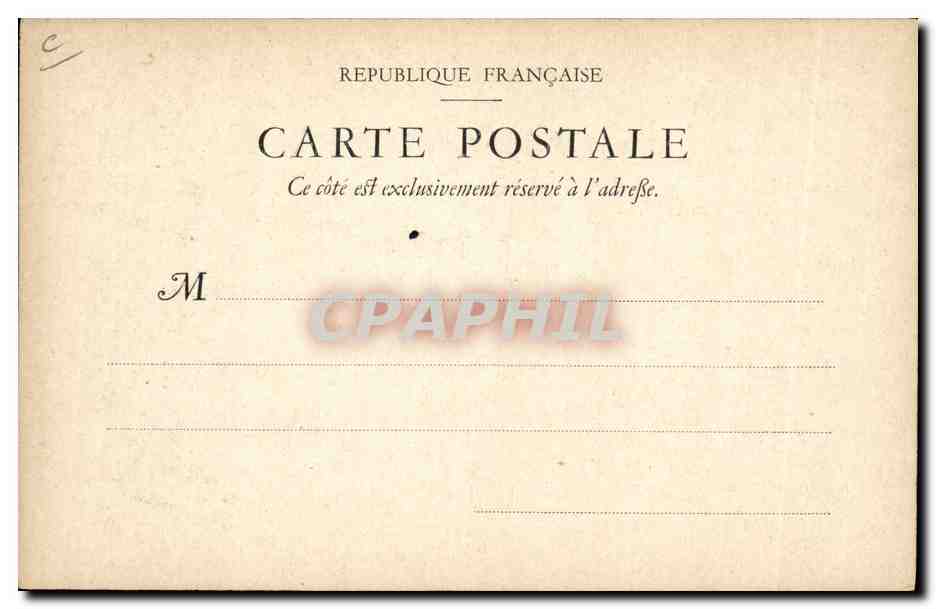 CPA Journaux Journal Imprimerie Nationale Lithographie  — Rückseite