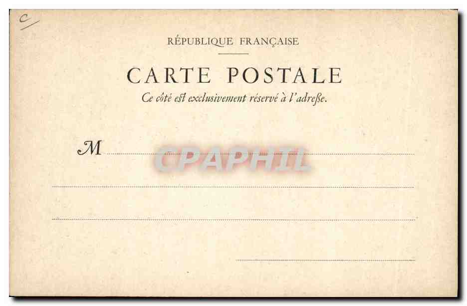 CPA Journaux Journal Imprimerie Nationale Reglure  — Rückseite