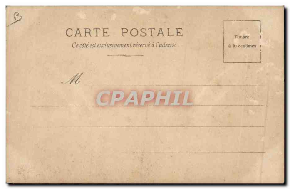 CPA Fantaisie Journaux Journal Theatre National de L'Opera Les Barbares La Maladetta — Verso