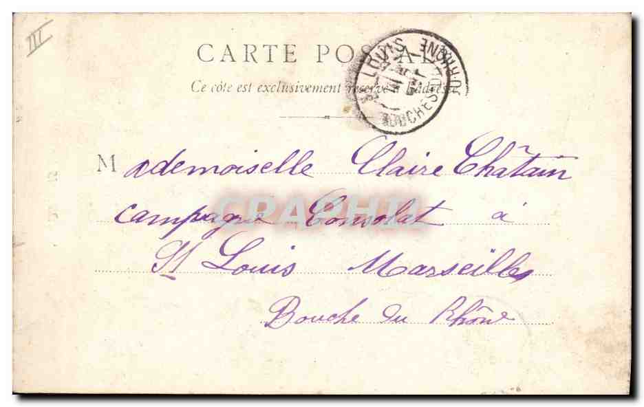 CPA Folklore Brionnaise  — Verso