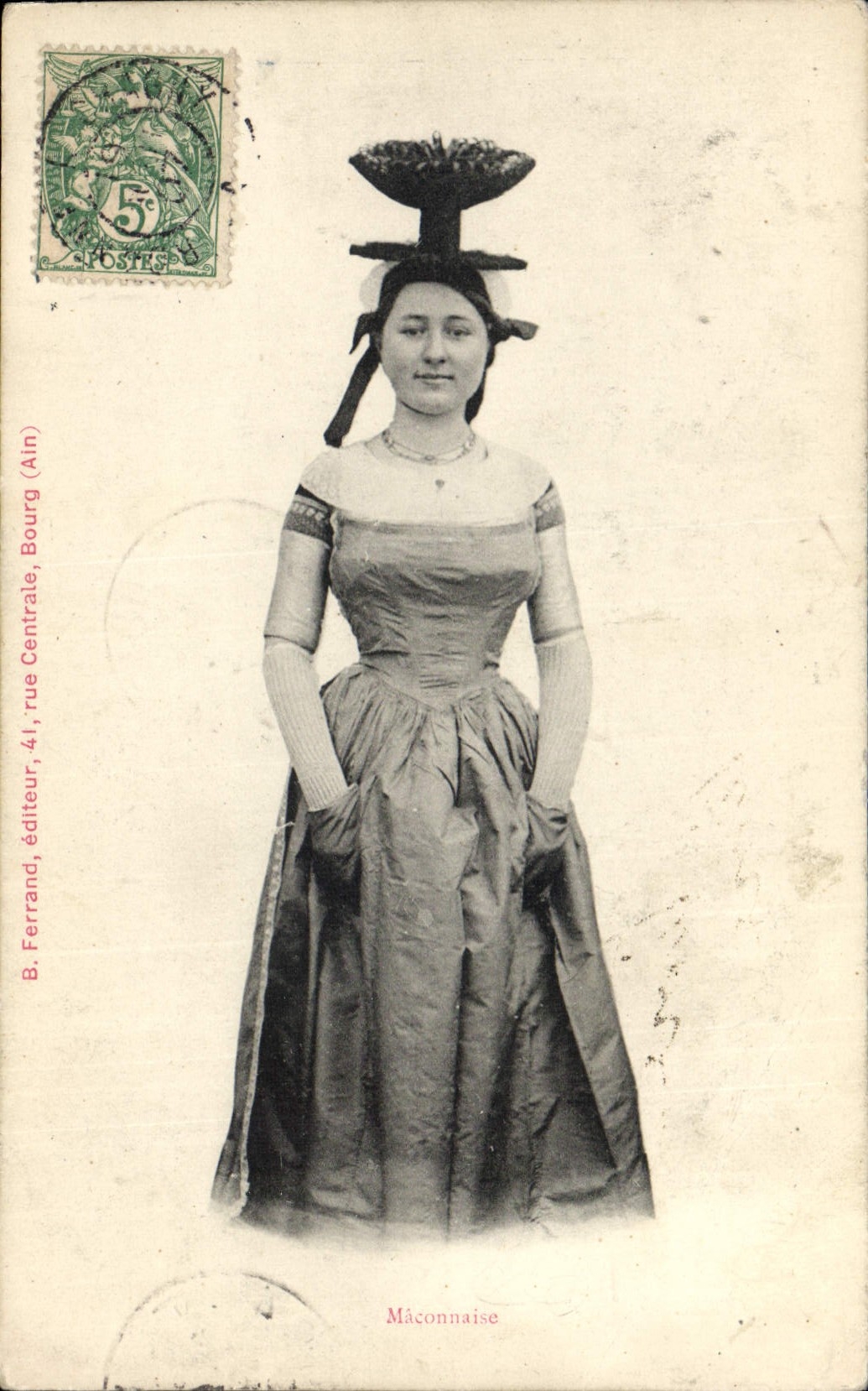 CPA Folklore Maconnaise 
