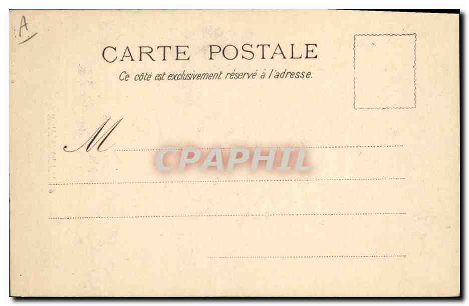 CPA Folklore Maconnaise  — Verso