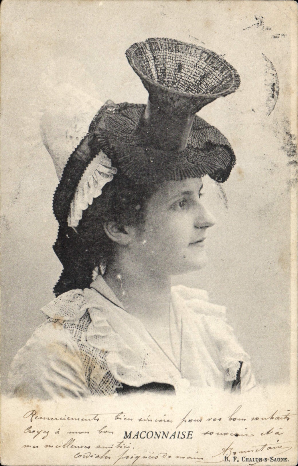 CPA Folklore Maconnaise 