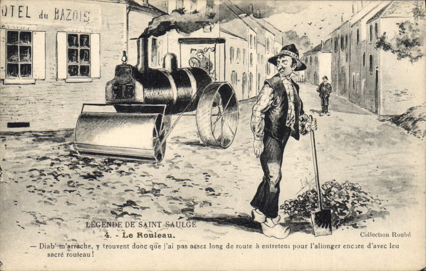 Légende de Saint-Saulge — Le Rouleau — Éditeur Honnête, n°4
