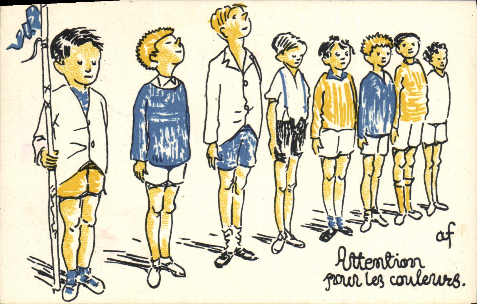Die Farben — Sammlung 'Kunst und Sport' — Ferienlager-Serie Nr. 2