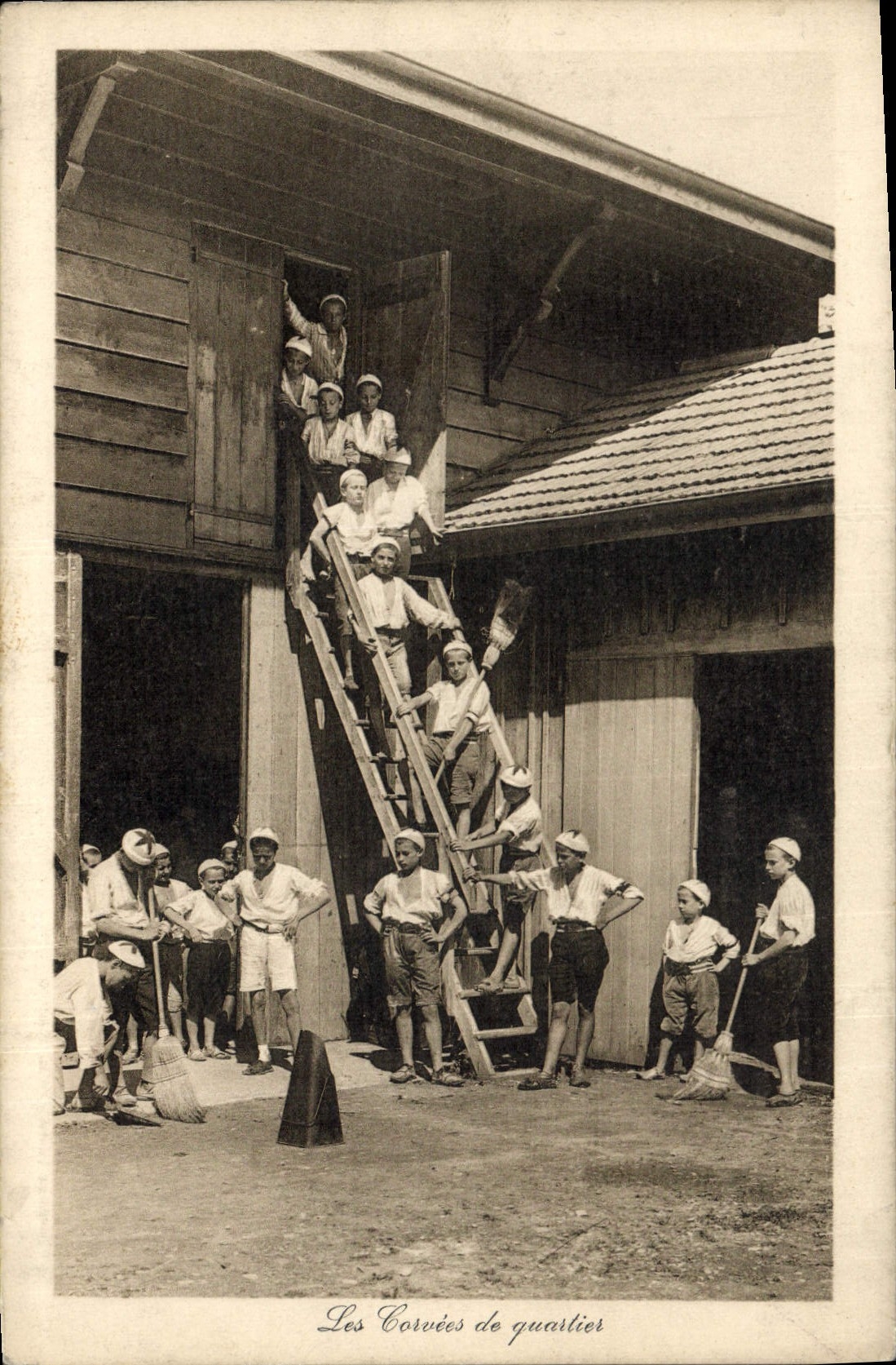 Les Corvées de quartier — Les Corvées de quartier — Charnaux Frères & Co., Genève