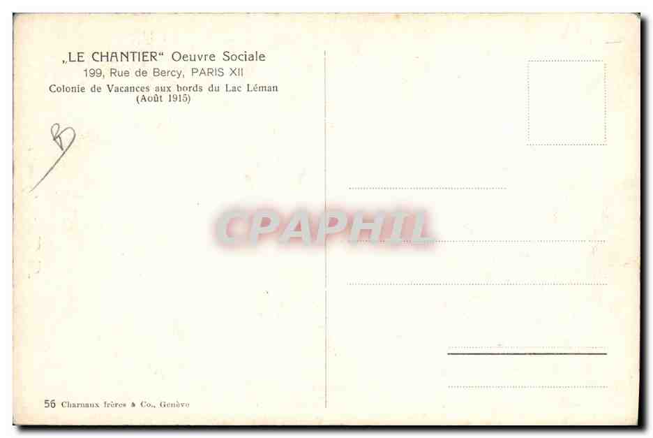 Les Corvées de quartier — Les Corvées de quartier — Charnaux Frères & Co., Genève — Reverso