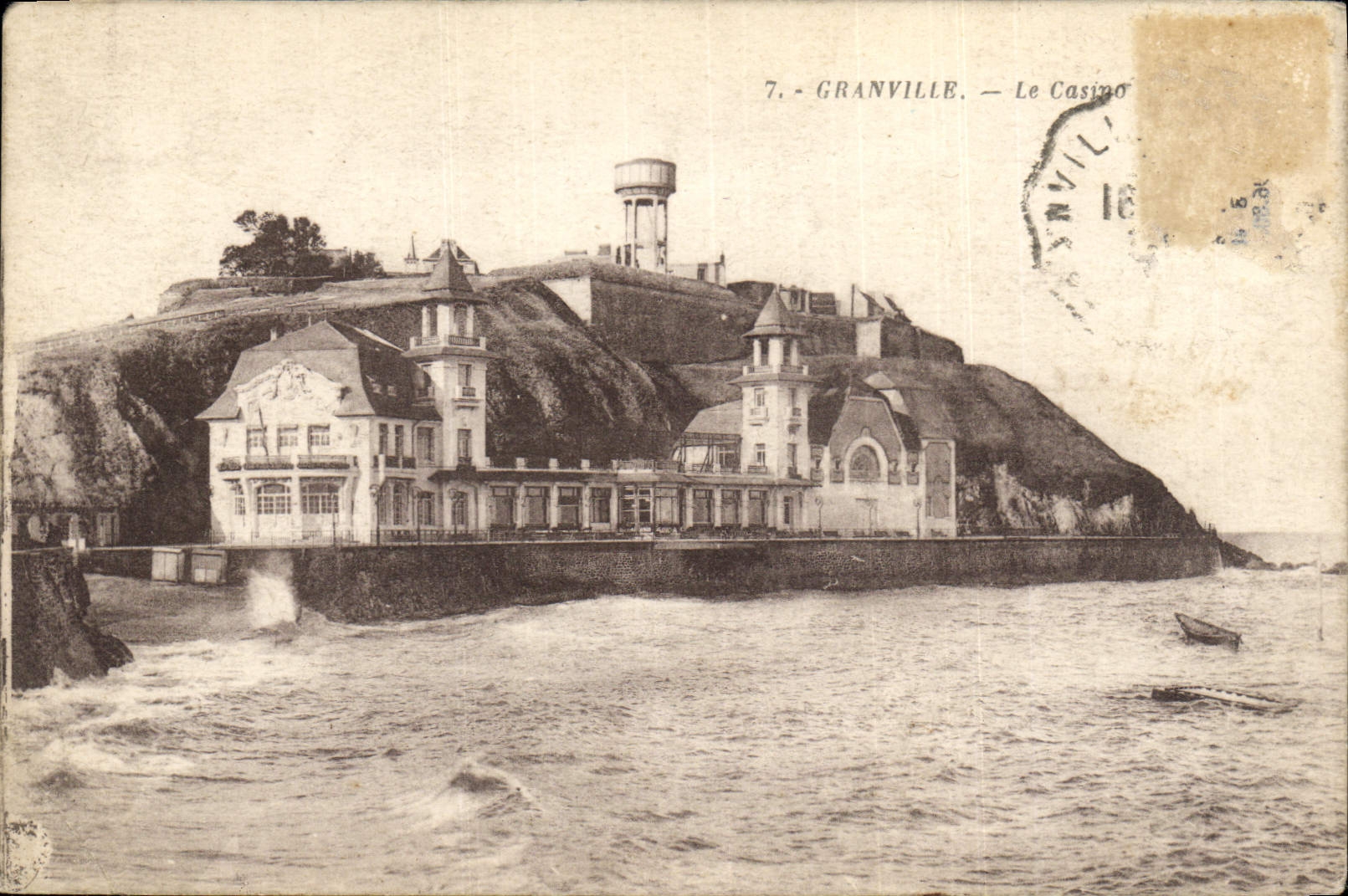 CPA Chateau d'eau Granville Le casino