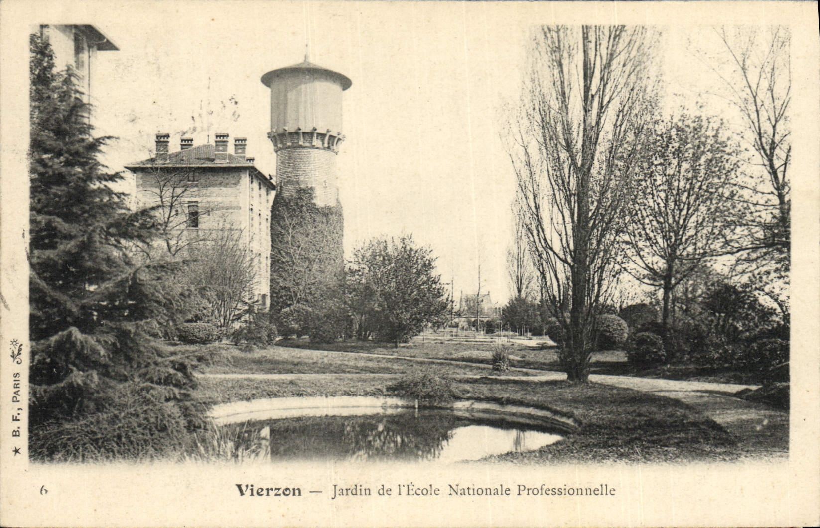 Vierzon — Jardin de l'École Nationale Professionnelle — B.F. Paris, n°6