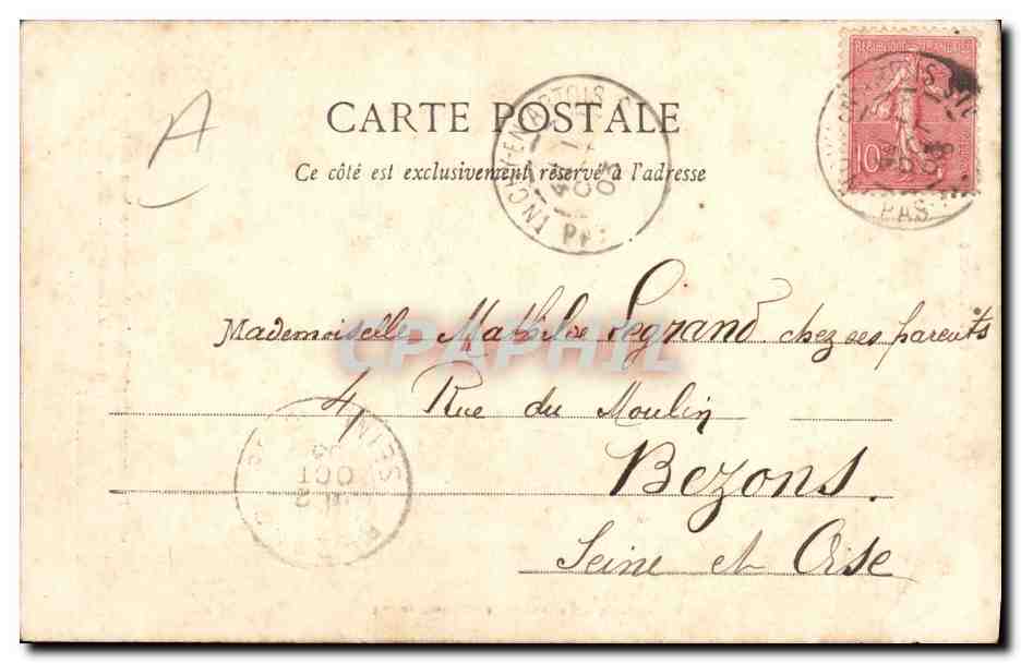 CPA Pïerrot Avocat Pierrots  — Verso
