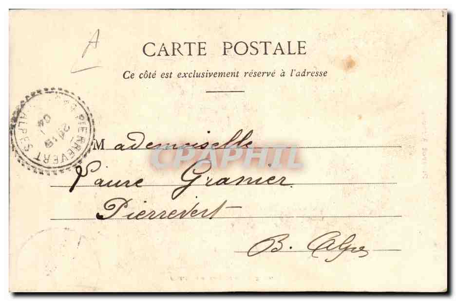 CPA Pïerrot Avocat Pierrots  — Verso