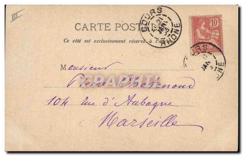 CPA Pïerrot fute Pierrots  — Verso