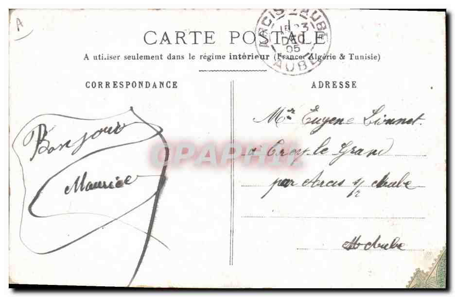 CPA Pïerrot Pierrots Enfant — Rückseite