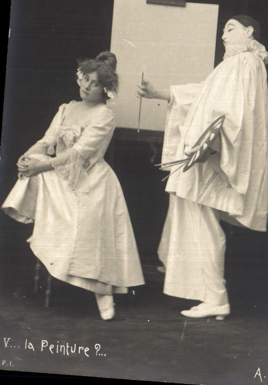 Scène de théâtre — Peinture ? — P.I. (éditeur)