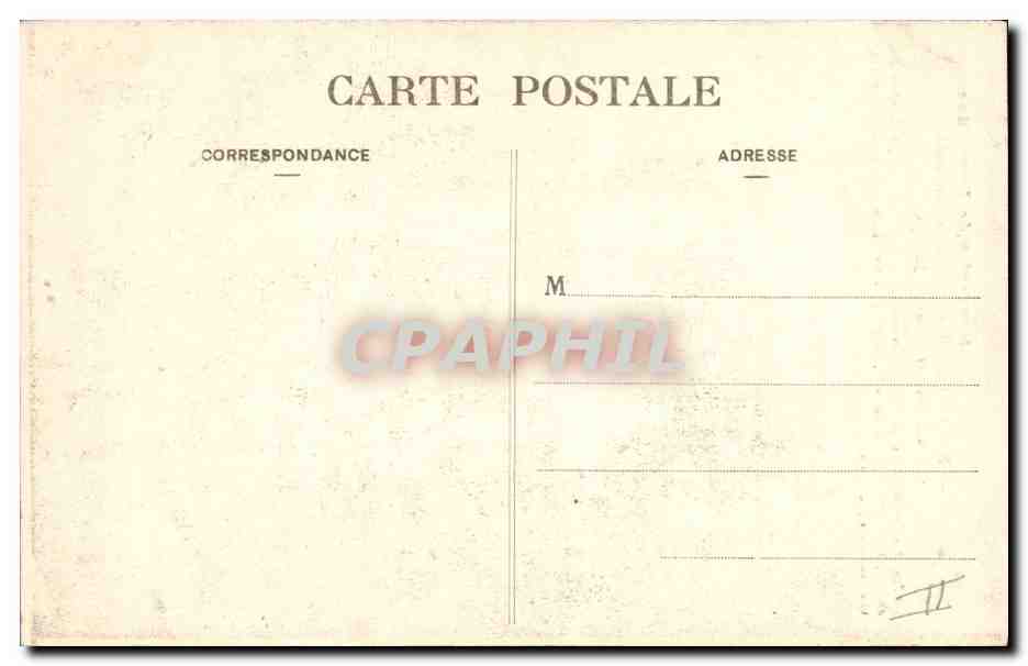 CPA Arbre Saint Point Chateau de Lamartine Clairiere et chene de Jocelyn — Rückseite