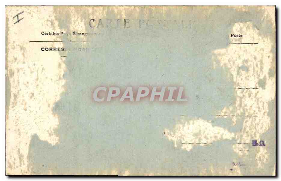CPA Arbre Foret de Fontainebleau Le Jupiter Automobile — Verso