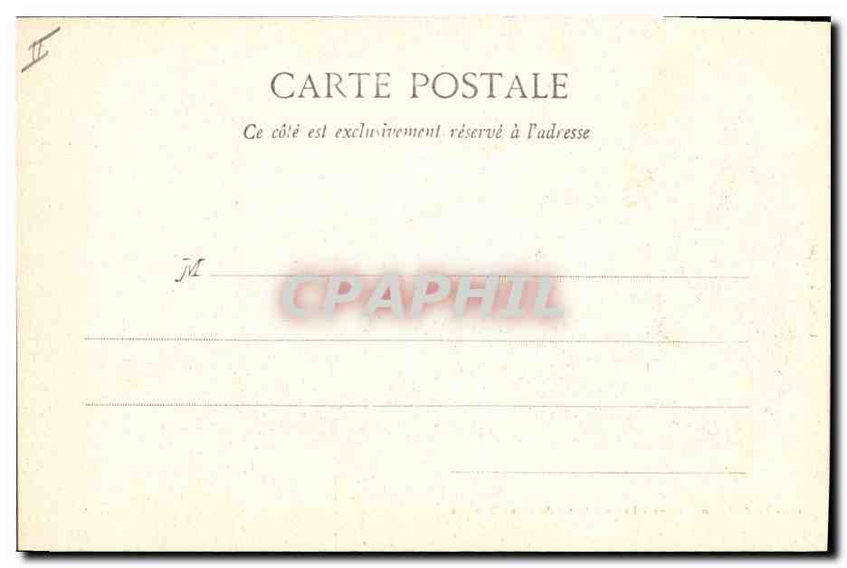CPA Arbre Foret de Compiegne Le gros hetre de Vieux Moulins — Rückseite