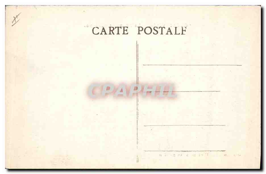 CPA Phare de Senequet Coutainville — Rückseite