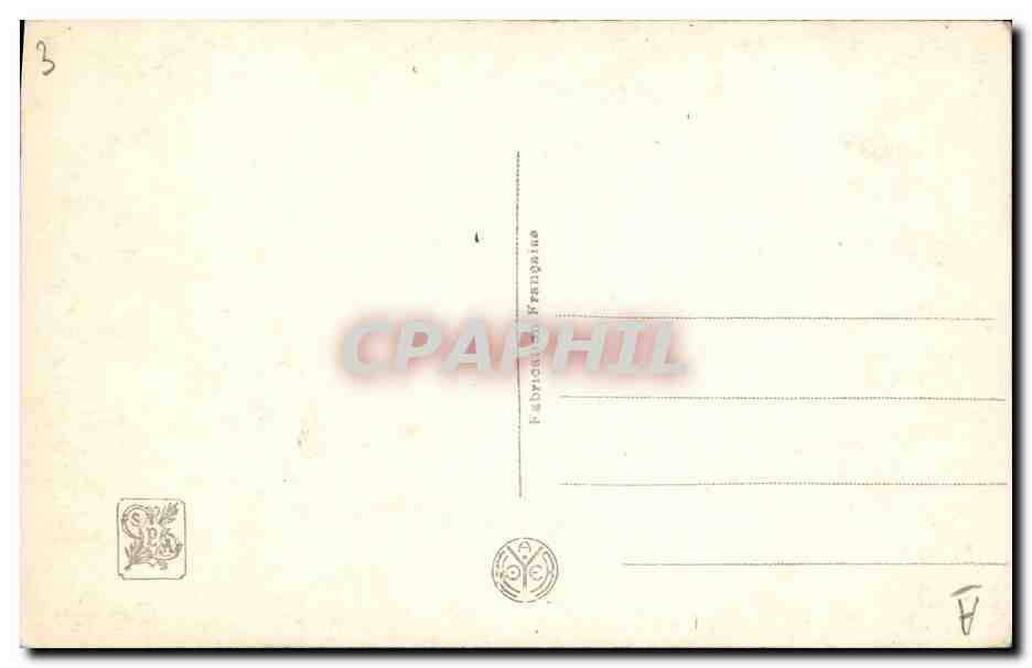 Paris célèbre l'Indépendance des États-Unis — Mlle Achille-Fould, marchande de journaux, éditeur Achille-Fould, n° 4050 — Rückseite