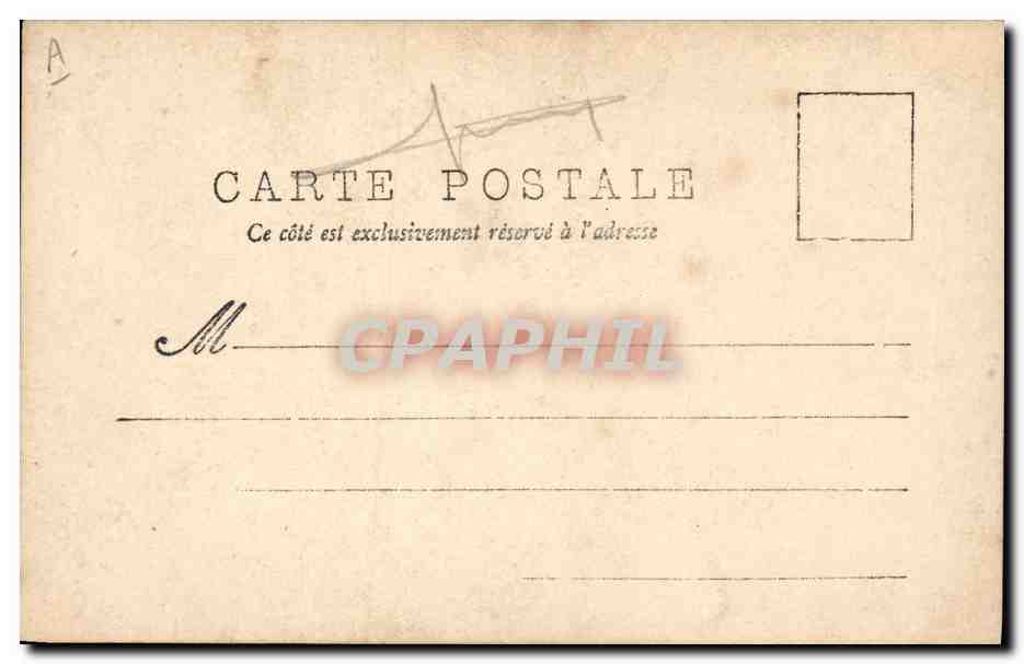 CPA Fantaisie Journaux Journal Le Temps Pretre — Verso