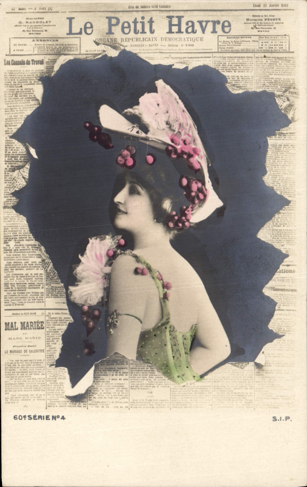 CPA Fantaisie Journaux Journal Le Petit Havre