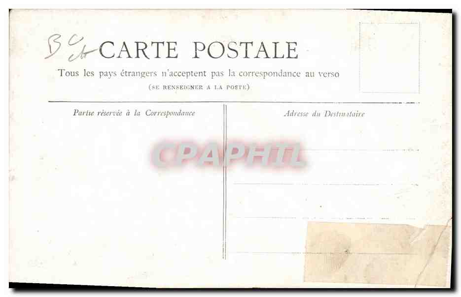 CPA Fantaisie Journaux Journal Le Figaro — Rückseite