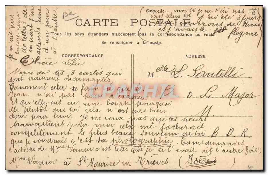CPA Fantaisie Journaux Journal Le Figaro Enfants Bebes  — Verso
