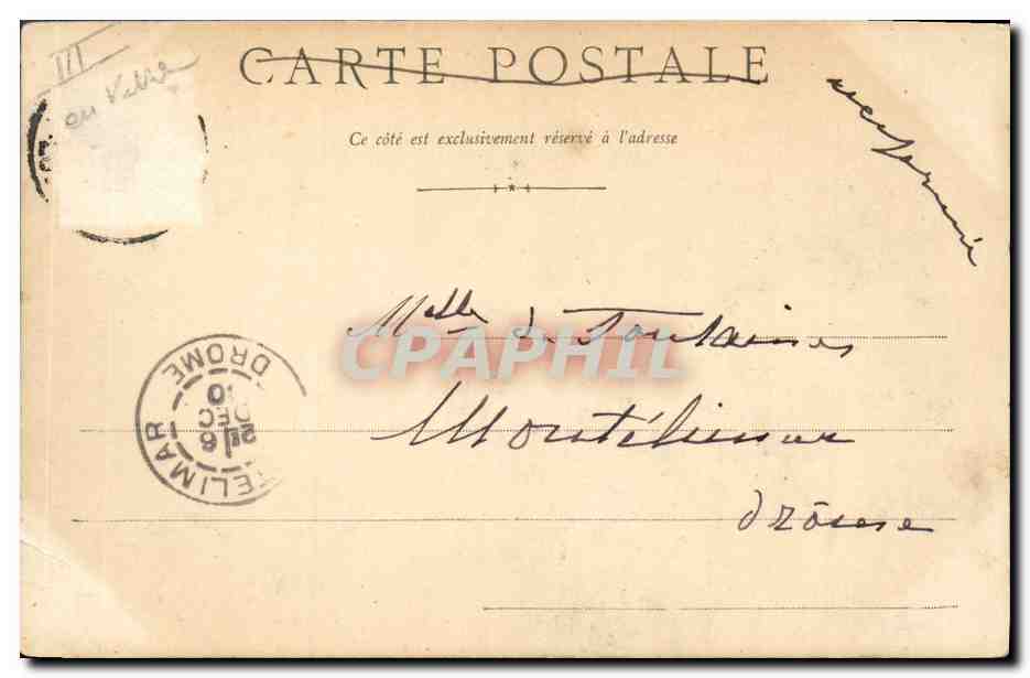 CPA Folklore Paysans Macon Costumes de Maconnaises — Rückseite