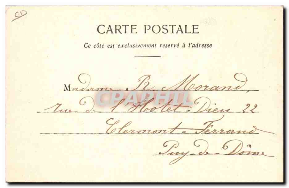 CPA Folklore Paysans La Beauce La charrue Boeufs TOP — Verso