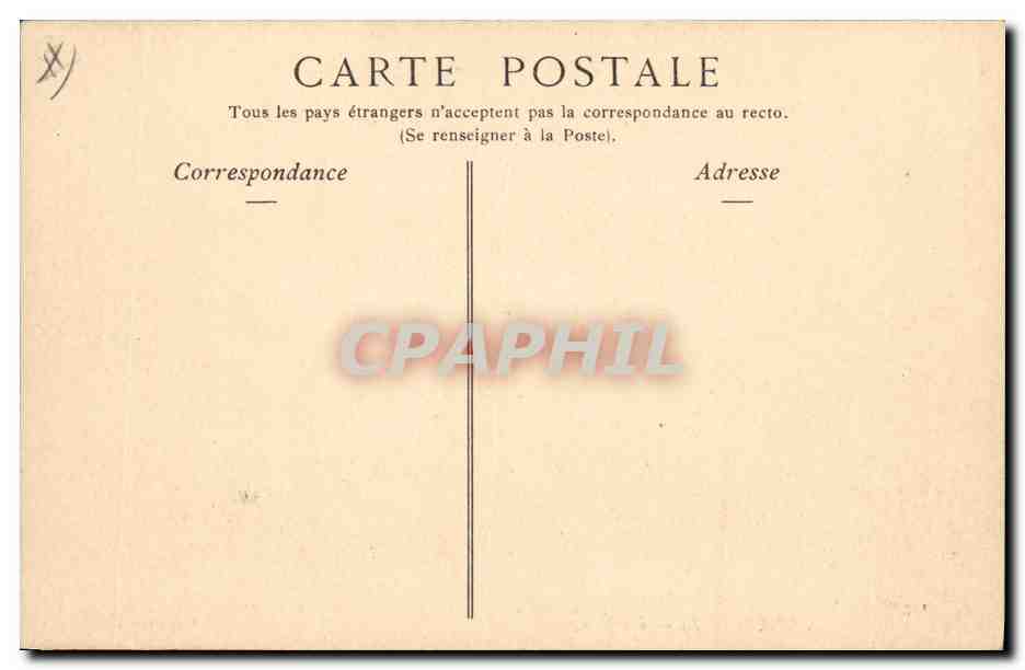 CPA En Sologne Un etang  — Rückseite